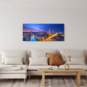 Obraz - Modré nebo nad Berlínom (120x50 cm)
