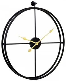 Nástenné hodiny Circulo čierne