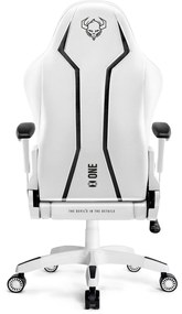 Herné kreslo Diablo X-One 2.0 Normal Size, bielo-čierne