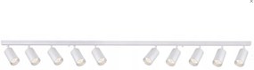 BERGE LED stropné bodové svietidlo VIKI-L - 10xGU10 - biele