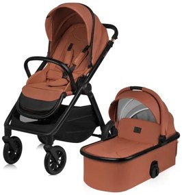Lionelo - Kombinovaný kočík 2v1 LAYLA Hnedo-rezavý