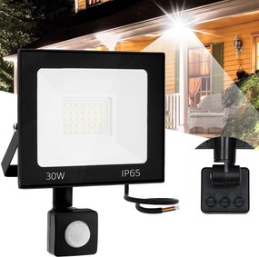 Toolight Toolight, LED panel so snímačom pohybu 13x10,5cm, 30W, 2700lm, 4000K, RSL007-30NS, OSW-10213