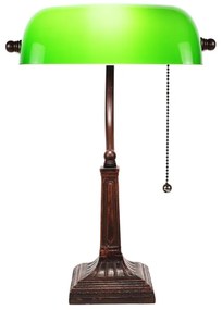 Bankárska zelená pracovná lampa 26*38