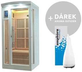 Infrasauna FRANCE SAUNA Soleil Blanc 1
