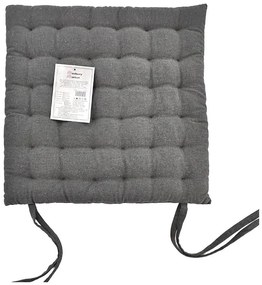 Poduška na stoličku SSE-JBT-1008 40x40 cm tmavosivá