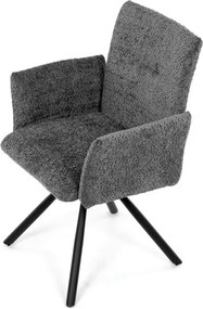 Jedálenská stolička sivá DCH-W1117 GREY2