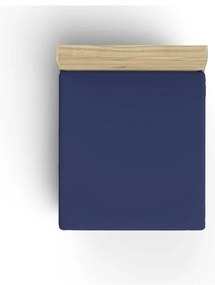 Tmavomodrá napínacia bavlnená plachta 140x200 cm – Mijolnir