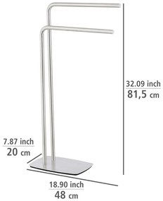 Stojan na uteráky z nerezovej ocele Iria - Wenko