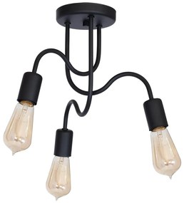 Prisadený luster DOW 3xE27/60W/230V