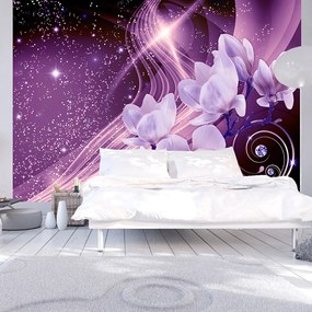 Artgeist Fototapeta - Purple Milky Way Veľkosť: 147x105, Verzia: Samolepiaca