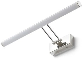 RENDL R12954 SWING LED nástenná lampa, nad obraz chróm