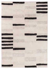 Sivý/krémový koberec 140x200 cm Mosaica – Universal