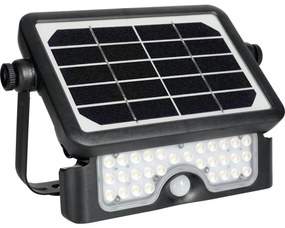 LED solárny reflektor so senzorom LED/5W/3,7V 4000K IP65 3000 mAh