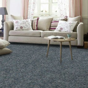 Beaulieu International Group, Koberec metráž New Orleans 539 s podkladom Resine, na mieru, šíře 4m, modrá, resine, chodba / predsieň