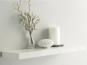 Polica na stenu Shelvy 60 cm, biela lesk%