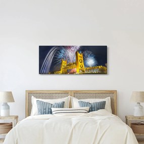 Obraz - Silvestrovská noc (120x50 cm)
