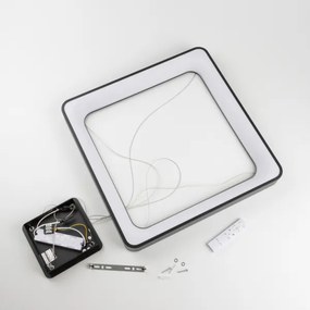 Brilagi - LED stmievateľný luster na lane FALCON II LED/125W/230V 60x60 cm čierna +DO