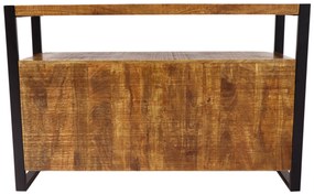 furniture-nabytek.cz - Rustikálna komoda z mangového dreva 140x90x45