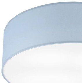 Stropné svietidlo SIRJA PASTEL DOUBLE 4xE27/15W/230V pr. 45 cm modrá