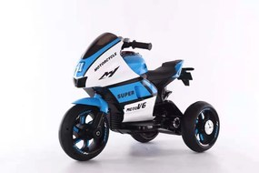 LEAN CARS Elektrická motorka HT-5188 - modrá - 2x35W - 2x6V4Ah - 2022