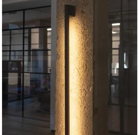Kanlux 38896- LED Vonkajšie nástenné svietidlo YALTE LED/11W/230V 4000K IP54 čierna KX2594