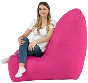 Moderné kreslo DISTINTO ružové (OUTDOOR)