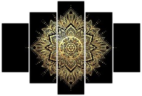 Obraz - Mandala bohatstvo (150x105 cm)