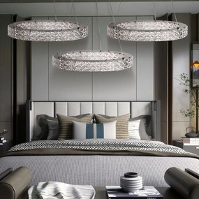 Toolight Toolight, LED stropné svietidlo 50cm, 36W, 4000K, MS005-CP, chrómová, OSW-09615