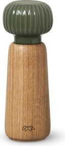 Zelený/v prírodnej farbe drevený mlynček na korenie a soľ Hammershøi – Kähler Design