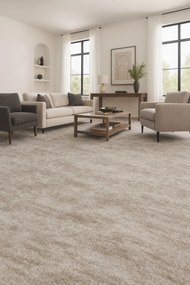 Associated Weavers, AKCIA: 80x190 cm Koberec metráž Tropical 39, šíře, šedá, filc, chodba / predsieň