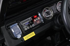 Ramiz Jeep Wrangler Rubicon LIFT elektrické autíčko pre deti čierne