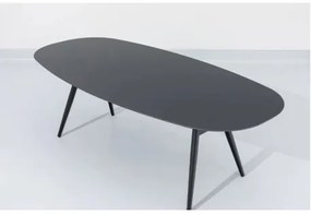 Doppler DELUXE - záhradný jedálenský oválny stôl 145 x 85 x 75 cm - Rozbalený tovar (N483)