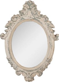 Béžovo-šedé antik nástenné zrkadlo Chranité - 46*3*64 cm