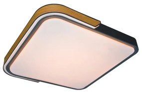 XXXLutz STROPNÉ LED SVIETIDLO, 42/8,5/42 cm Rabalux - Séria svietidiel - 006264075101