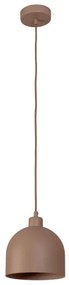 Duolla - Luster na lankovom závesení IRONLINE 1xE27/15W/230V priemer 17 cm béžový