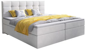 Čalúnená posteľ boxspring GLOSE, 180x200, cosmic 10 + topper