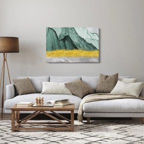 Obraz - Smaragdové hory N⁰2 (90x60 cm)