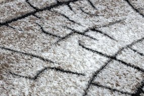Koberec COZY 8875 Wood hnedý