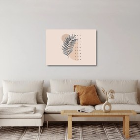 Sklenený obraz - Ilustrovaný list N⁰2 (70x50 cm)