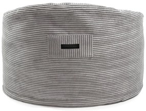 Tmavohnedý menčestrový detský sedací vak Om 85 – SLOWDOWN