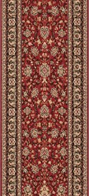Weltom, Behúň na mieru Samira New 12003-023 red, šíre 100 cm, červená, chodba / predsieň