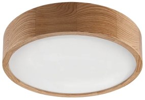 Brilagi - LED stropné svietidlo CARVALHO LED/36W/230V dub, priemer 37,5 cm