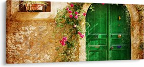 Obraz starých dverí (120x50 cm)