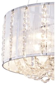 Globo 15091H - Krištáľový luster na lanku WALLA 4xE14/40W/230V