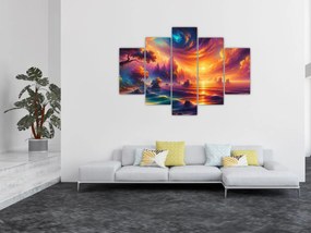 Obraz - Magický svet (150x105 cm)