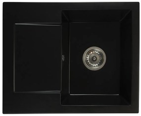 Kuchynský drez Dalgam (čierna) (s 1 otvorom pre batériu) (L). Vlastná spoľahlivá doprava až k Vám domov. 1066112