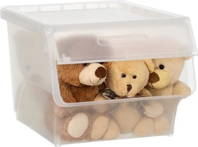 5Five® 2. jakost - Úložný box ALL IN BOX s děleným víkem, 34l - 38 x 45,5 x 31 cm