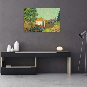 Obraz - Imitator of Vincent van Gogh, Landscape, reprodukcia (90x60 cm)