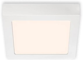 Briloner 7123-016 - LED stropné svietidlo FIRE LED/12W/230V 3000K 17x17 cm biela