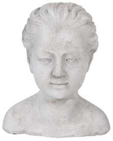 Dekoračné socha hlava ženy - 17*16*20 cm